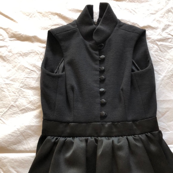 Vintage Geoffrey Beene wool jersey bodice - Picture 2 of 9